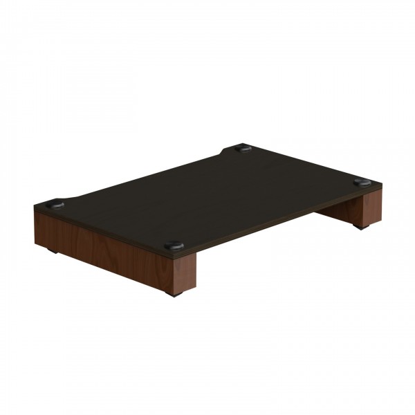 Blok Stax 2G Shelf Base, Black Ash & Natural Walnut