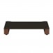 Blok Stax 2G Shelf Base, Black Ash & Natural Walnut - Front