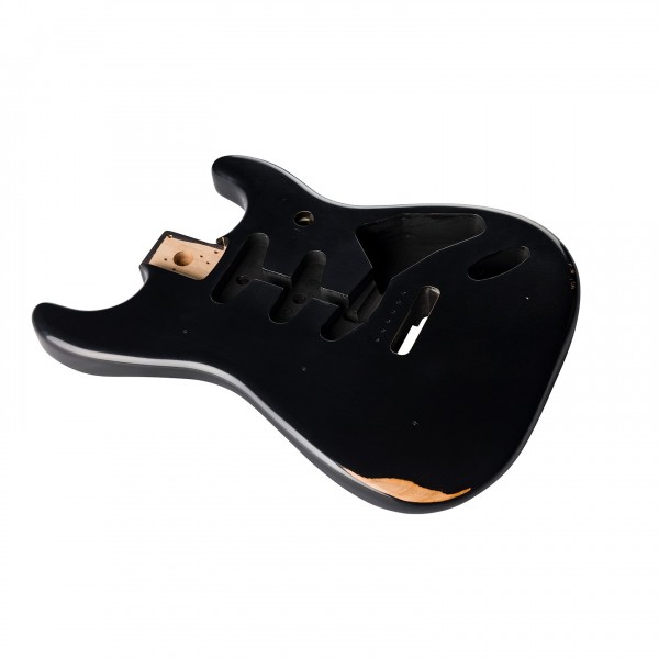 Fender Road Worn 50's Stratocaster SSS Alder Body, Black