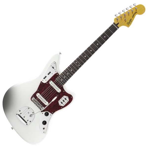 Squier Vintage Modified Jaguar Guitar, Olympic White