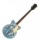 Gretsch G2655T Streamliner Center Block Jr. Double-Cut z Bigsby, Laurel Fingerboard, Arctic Blue