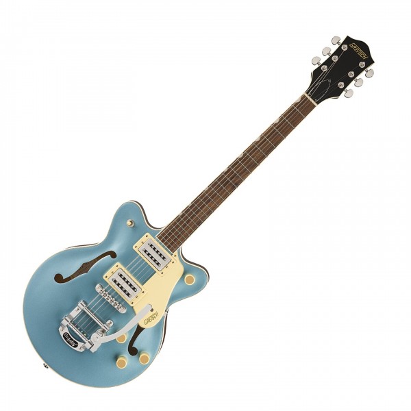 Gretsch G2655T Streamliner Center Block Jr. Double-Cut with Bigsby, Laurel Fingerboard, Arctic Blue - Front