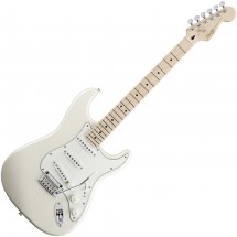 Squier Deluxe Stratocaster MN, Pearl White