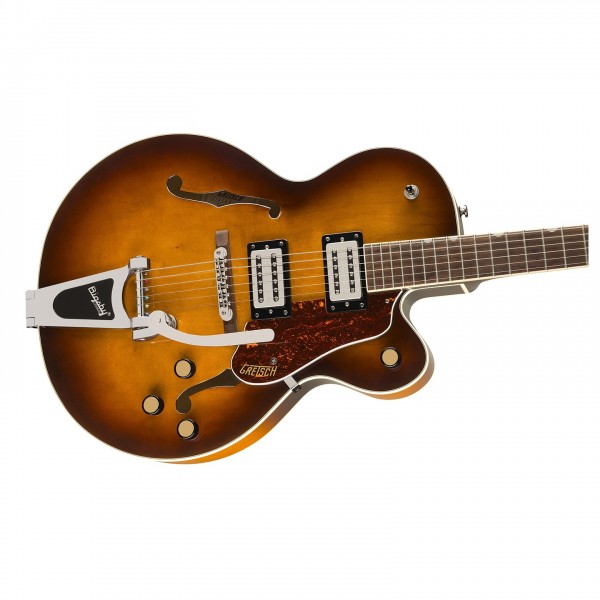 Gretsch G2420T Streamliner Hollow Body with Bigsby, Laurel Fingerboard, Robusto Burst - Body