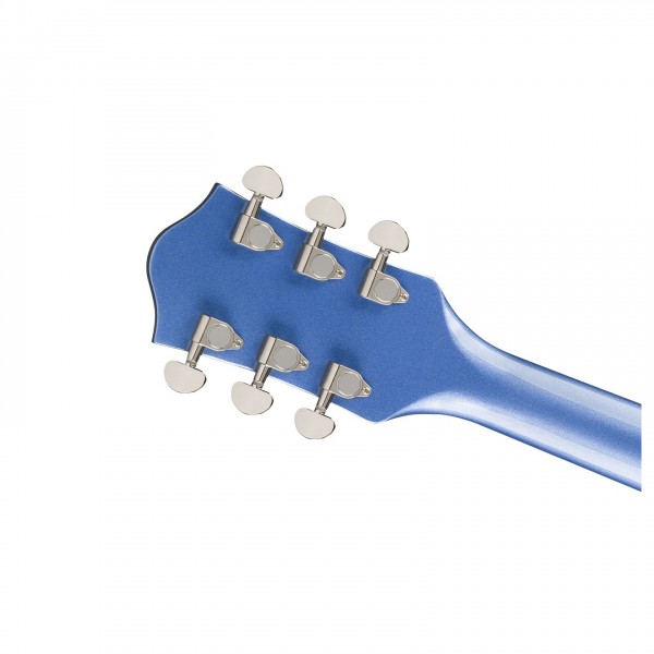 Gretsch G2420T Streamliner Hollow Body with Bigsby, Laurel Fingerboard, Fairlane Blue - Headstock, Back