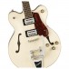 Gretsch G2622T Streamliner Center Block Double-Cut with Bigsby, Laurel Fingerboard, Vintage White - Bridge