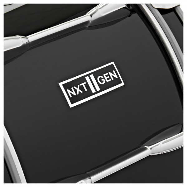 Premier NXT GEN Marching 16" x 10" Traditional Bass Drum, Black