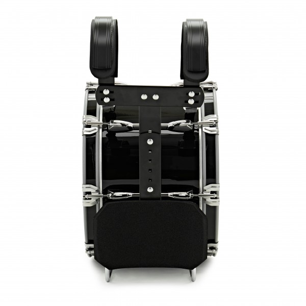 Premier NXT GEN Marching 16" x 10" Traditional Bass Drum, Black