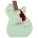 Gretsch Streamliner Jet Club Single-Cut with Wraparound, Laurel Fingerboard, Mint Metallic - Bridge