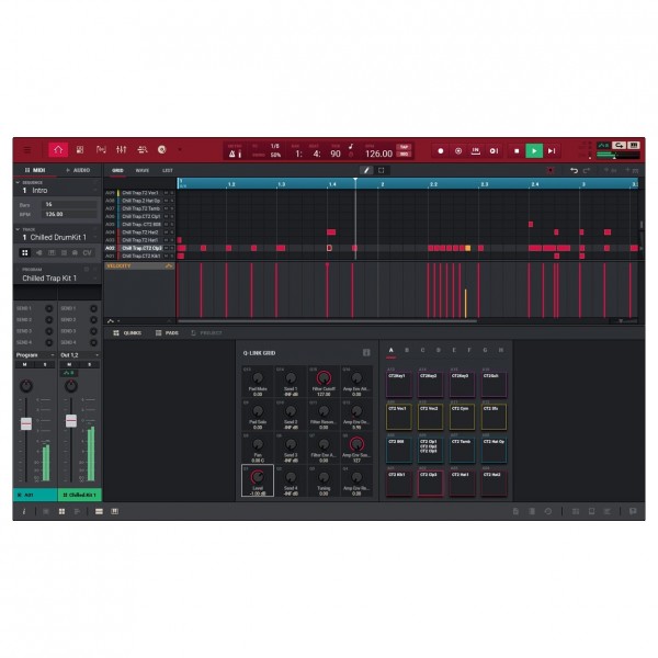 Akai MPC Software 2017 - Arrangement 2