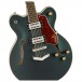 Gretsch G2622 Streamliner Center Block Double-Cut with V-Stoptail, Cadillac Green - Bridge