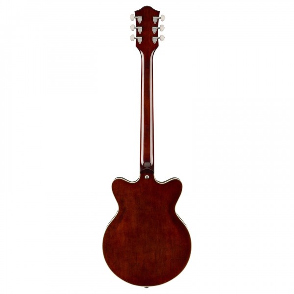 Gretsch G2655 Streamliner Center Block Jr. Double-Cut with V-Stoptail, Steel Olive - Back