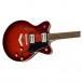 Gretsch G2655 Streamliner Center Block Jr. Double-Cut with V-Stoptail, Claret Burst - Body