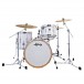 Ludwig Continental Club 20'' 4pc Shell Pack, White Marine Pearl - Front