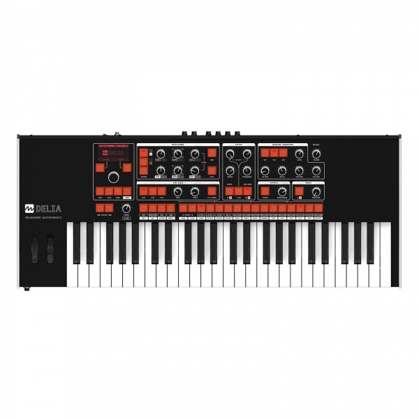 Melbourne Instruments Delia Motorized Morphing Polyphonic Synthesizer - Top