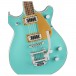 Gretsch G5232T Electromatic Double Jet FT with Bigsby, Laurel Fingerboard, Caicos Green - Bridge