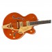 Gretsch Nashville Hollow Body with String-Thru Bigsby, Ebony Fingerboard, Orange Stain - Body