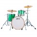 Ludwig Continental 22'' 4pc Shell Pack, Green Sparkle - Front