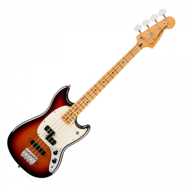 Fender Player II Mustang Bass PJ, Maple Fingerboard, 3-Color Sunburst