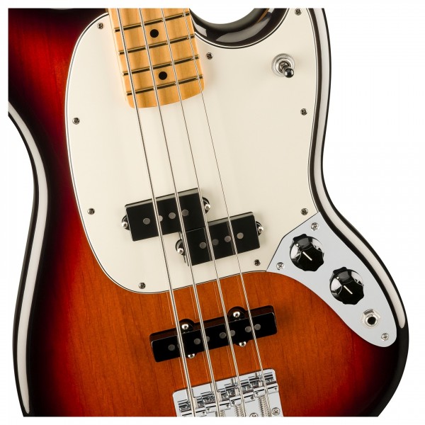 Fender Player II Mustang Bass PJ, Maple Fingerboard, 3-Color Sunburst
