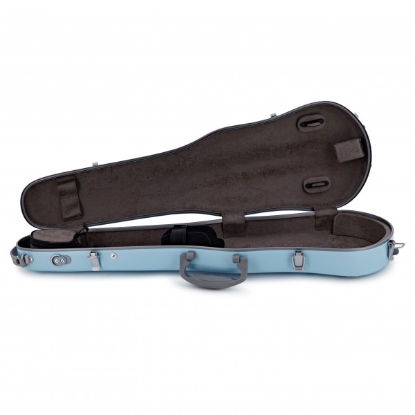 Spirit Polycarbonate Violin Case, 4/4, Light Blue