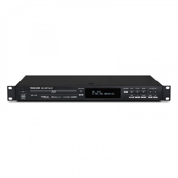 Tascam BD-MP1 MK2 Blu-Ray Player for Touring and Installation - Front