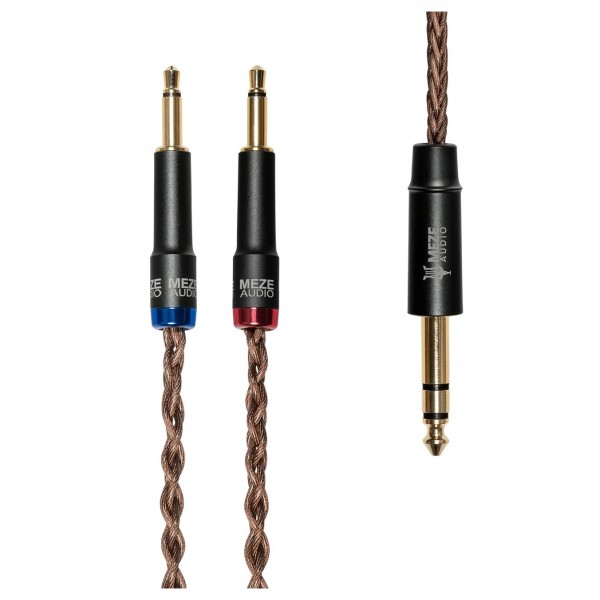 Meze Premium Copper 6.3mm to 3.5mm Headphone Cable, 2.5m