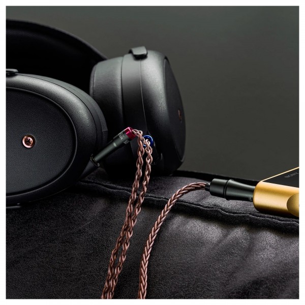 Meze Audio Liric Closed Back Headphones and Copper 6.3mm Cable