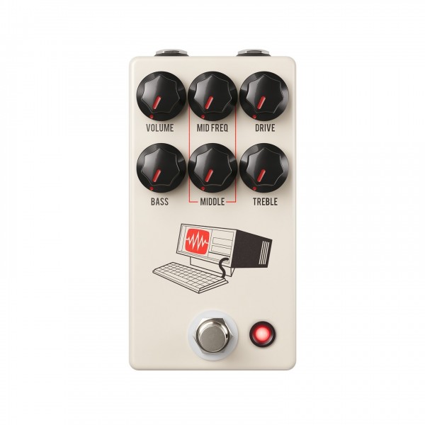 JHS Pedals Hard Drive Modern Distortion Pedal, Tan