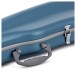 Spirit Polycarbonate Violin Case, 4/4, Steel Blue