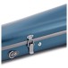 Spirit Polycarbonate Violin Case, 4/4, Steel Blue