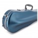 Spirit Polycarbonate Violin Case, 4/4, Steel Blue