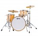 Ludwig Continental 26'' 4pc Shell Pack, Natural Maple - Front