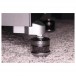 IsoAcoustics GAIA 3 Carpet Disks in use with GAIA Isolator