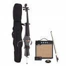 Electric Cello Amp Pack by Gear4music, Carbon Fibre
