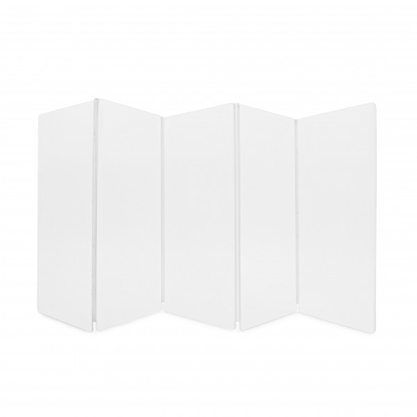 WHD Drum Screen, 5 Panel Clear Acrylic Shield