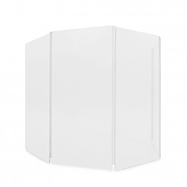 WHD Drum Screen, 5 Panel Clear Acrylic Shield