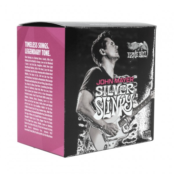 Ernie Ball John Mayer Silver Slinky 6 Pack, 10.5-47