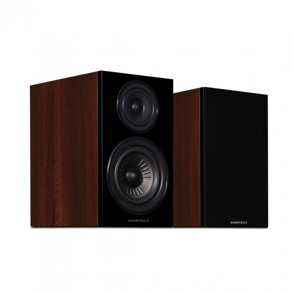 Wharfedale Diamond 12.2 Walnut Pearl Bookshelf Speaker (Pair)