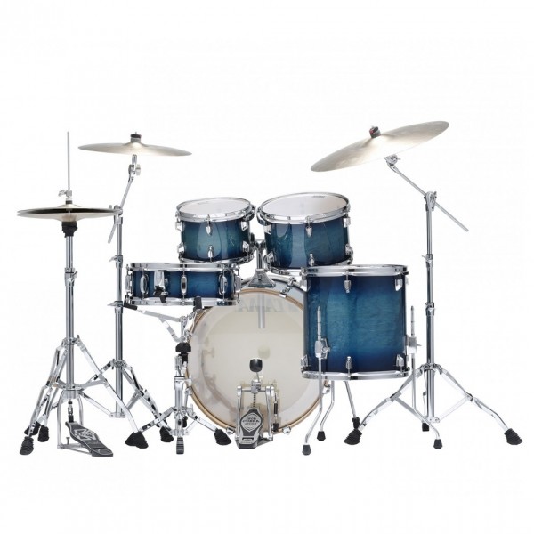 Tama Superstar Classic 20" w/ Hardware, Blue Lacquer Burst - Back