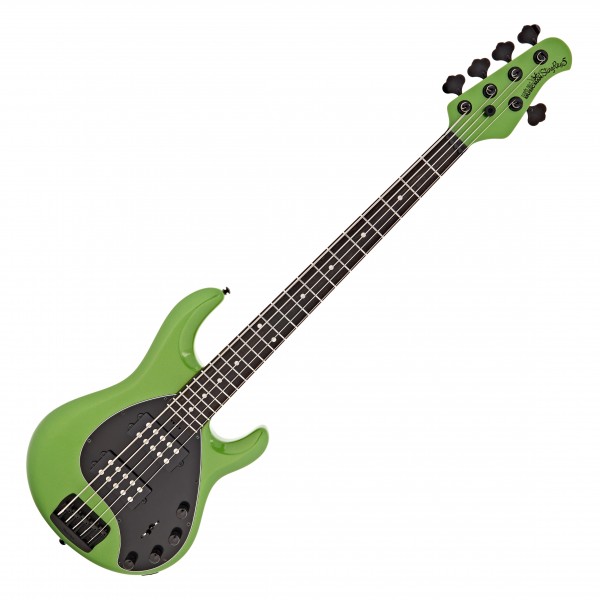 Music Man StingRay Special HH 5 String, Kiwi Green