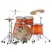 Tama Superstar Classic 22'' w/ Hardware, Tangerine Lacquer Burst - Back