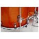 Tama Superstar Classic 22'' w/ Hardware, Tangerine Lacquer Burst - Shell Detail