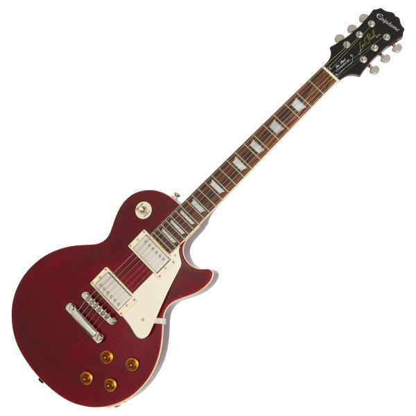 Epiphone Les Paul Standard PlusTop PRO, Wine Red at Gear4music