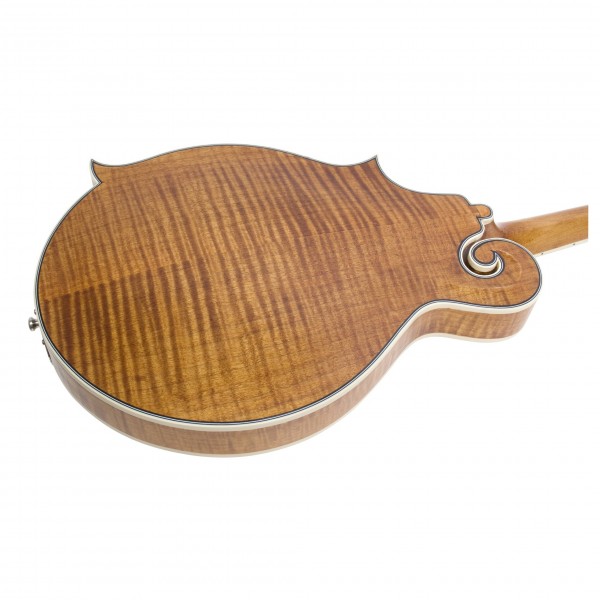 Epiphone MM-50E F Shape Electric Mandolin, Vintage Natural at