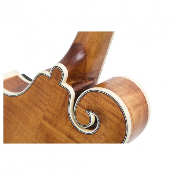 Epiphone MM-50E F Shape Electric Mandolin, Vintage Natural at