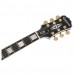 Epiphone Peter Frampton Les Paul Custom PRO, Black Headstock