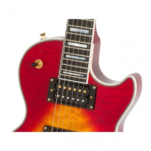 ギター Epiphone Prophecy Les Paul Custom Plus Epiphone Prophecy LP Custom Plus EX-ME Midnight Ebony | Italia