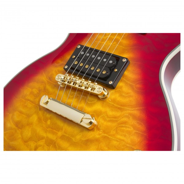 Epiphone Prophecy Les Paul Custom Plus GX, Cherry Sunbust