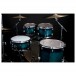 Tama Superstar Classic 22'' 5pc Shell Pack, Blue Lacquer Burst - Lifestyle 3